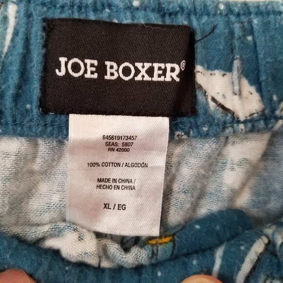 Joe Boxer Christmas Holiday Snowman Pajama Pants Plus size XL Elastic Waist - Picture 5 of 9